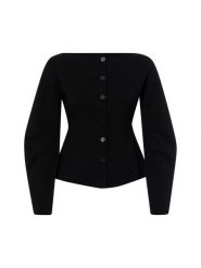 Samsøe Samsøe sweter Kobiety czarny, XS. Czarne swetry nierozpinane damskie Samsøe & Samsøe, xs, bez wzorów, biznesowe, bez kołnierzyka, bez ramiączek. Za 899.95 zł.