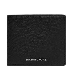 Portfel MICHAEL Michael Kors. Czarne portfele męskie MICHAEL Michael Kors, bez wzorów. Za 439.99 zł.