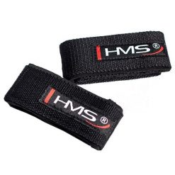 Paski treningowe do martwego ciągu F4431. Czarne paski damskie HMS, z nylonu, sportowe. Za 15.01 zł.