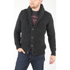 SuperDry Cardigan Czarny. Czarne bluzy męskie Superdry, l, bez wzorów, z materiału, bez ramiączek, bez kaptura. Za 507.95 zł.