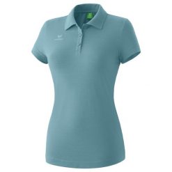 Koszulka polo Erima Teamsports wielokolorowa. Niebieskie bluzki damskie Erima, m, bez wzorów, z bawełny, klasyczne, bez kołnierzyka, bez ramiączek. Za 254.99 zł.