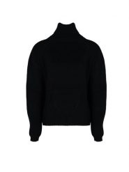 Patrizia Pepe Sweter | 2M4112/A9O3 | Kobieta | Czarny. Czarne swetry nierozpinane damskie Patrizia Pepe, m, bez wzorów, z materiału, bez kołnierzyka, bez ramiączek. W wyprzedaży za 459.00 zł.