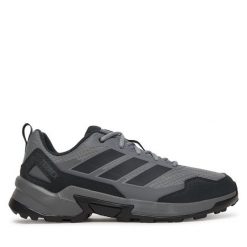 Trekkingi adidas. Szare buty zimowe męskie Adidas, bez zapięcia. Za 349.99 zł.