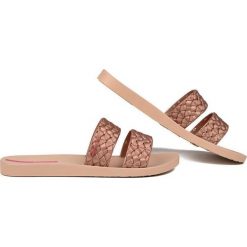Klapki basenowe damskie Ipanema Renda II Fem. Brązowe klapki damskie Ipanema, bez wzorów, bez obcasa, bez zapięcia. Za 128.70 zł.