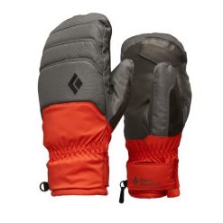Rękawice narciarskie Black Diamond Mission MX Mitts walnut/octane M. Czarne rękawiczki damskie Black Diamond, bez wzorów. Za 371.99 zł.