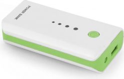 Powerbank Esperanza Electron 5200mAh Biało-zielony. Białe powerbanki Esperanza. Za 25.56 zł.