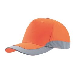 Helpy 5panelowa Czapka Odblaskowa. Brązowe czapki damskie ATLANTIS, bez wzorów. Za 56.99 zł.