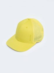 Czapka damska z daszkiem limonkowa Limka 300. Zielone czapki damskie BIG STAR, na lato, bez wzorów, z bawełny, retro. W wyprzedaży za 79.99 zł.