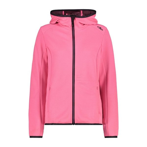 Bluza damska z kapturem CMP. Czerwone bluzy damskie CMP, xl, bez wzorów, z polaru, bez ramiączek, z kapturem. Za 209.99 zł.