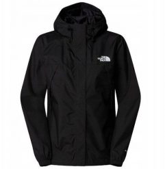 Kurtka The North Face W Antora Rain damska : Kolor - Czarny, Rozmiar - L. Czarne kurtki sportowe damskie The North Face, l, bez wzorów, bez ramiączek, bez kaptura. Za 446.25 zł.