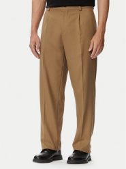 HUGO Spodnie garniturowe Flips251X 50538671 Czarny Modern Fit. Czarne eleganckie spodnie męskie Hugo, m, bez wzorów, z syntetyku. Za 549.99 zł.
