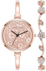 Zegarek damski Anne Klein AK-5274RGST różowe złoto. Czerwone zegarki damskie Anne Klein, złote. Za 543.00 zł.