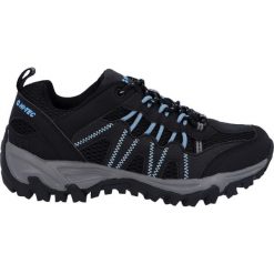 Buty trekkingowe damskie Hi-Tec Jaguar. Czarne obuwie trekkingowe damskie Hi-tec, z materiału, bez zapięcia. Za 349.99 zł.