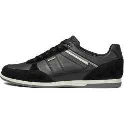 Geox tenisówki męskie Renan 43 czarne. Czarne trampki męskie Geox, bez wzorów, bez zapięcia. Za 479.00 zł.