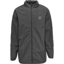 Kurtka do piłki nożnej męska Hummel Grid All Weather. Czarne kurtki męskie Hummel, m, bez wzorów, sportowe, bez kaptura. W wyprzedaży za 308.60 zł.