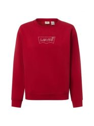 Levi's Bluza Kobiety czerwony, S. Czerwone bluzy damskie Levi's®, s, bez wzorów, bez ramiączek, bez kaptura. Za 169.95 zł.