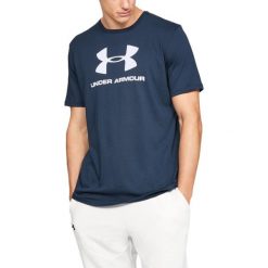 Under Armour Sportstyle Koszulka Niebieski. Niebieskie t-shirty męskie Under Armour, l, bez wzorów, z bawełny, bez kołnierzyka, bez ramiączek. Za 119.95 zł.