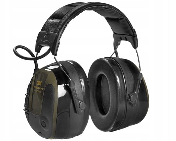 Słuchawki 3M PELTOR ProTac Shooter 32dB ochronniki. Brązowe słuchawki bezprzewodowe Peltor. Za 577.50 zł.