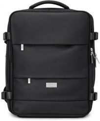 Plecak Camry Biznesowo-Sportowy On-Board Free Size 40x20x30 cm, 24L, 3 komory, 11 kieszeni, Laptop 17” (CR 6880 black). Czarne plecaki męskie Camry, bez wzorów, biznesowe. Za 102.84 zł.