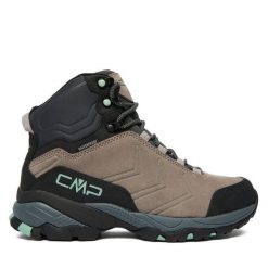 Trekkingi CMP. Brązowe obuwie trekkingowe damskie CMP, bez zapięcia. Za 499.99 zł.
