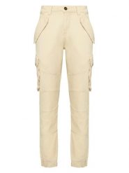 Alpha Industries Spodnie materiałowe Combat 126215 Écru Slim Fit. Białe spodnie materiałowe męskie Alpha Industries, bez wzorów, z bawełny. Za 322.99 zł.