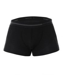 Bokserki męskie plus size Brubec COMFORT WOOL. Czarne bokserki męskie Brubeck, bez wzorów, z wełny. Za 84.99 zł.