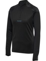 Bluza damska Hummel Blaze26 Pro. Czarne bluzy damskie Hummel, xs, bez wzorów, z materiału, klasyczne, bez ramiączek, bez kaptura. Za 238.00 zł.