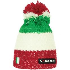 Czapka narciarska dla dorosłych Viking Cornet, z pomponem. Białe czapki damskie Viking, bez wzorów. Za 74.00 zł.