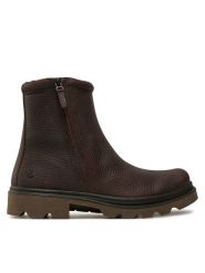ECCO Botki Grainer M 21480401178 Brązowy. Brązowe botki męskie ecco, bez wzorów, ze skóry, bez obcasa, bez zapięcia. Za 699.99 zł.