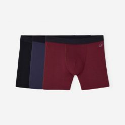 Second Life - Bokserki sportowe męskie 3 sztuki - Stan Doskonały. Czarne bokserki męskie Decathlon, bez wzorów, z elastanu. Za 63.00 zł.