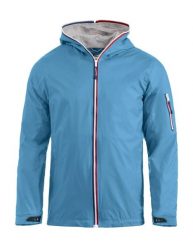 Clique Kurtka Seabrook z ripstopu z powłoką PU – sky blue. Niebieskie kurtki męskie CLIQUE, m, bez wzorów, z meshu, bez kaptura. Za 301.96 zł.
