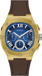Zegarek Guess Zegarek męski Guess GW0571G5 brązowy. Brązowe zegarki męskie Guess, z aplikacjami. Za 845.00 zł.