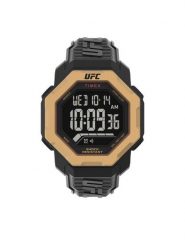 Timex Zegarek UFC Strength Knockout TW2V89000 Czarny. Czarne, analogowe zegarki męskie Timex, bez wzorów. Za 479.99 zł.