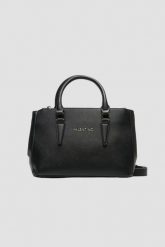 VALENTINO Czarna shopperka Zero Re. Czarne shopperki damskie Valentino by Mario Valentino, bez wzorów, bez dodatków. W wyprzedaży za 499.99 zł.