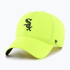 Czapka z daszkiem 47 Brand MLB Chicago White Sox Brrr CLEAN UP. Zielone czapki damskie 47 Brand, bez wzorów. Za 129.99 zł.