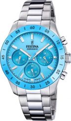 Zegarek damski Festina F20693-3 srebrny. Szare zegarki damskie Festina, srebrne. Za 898.66 zł.