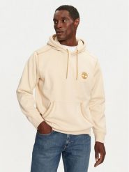 Timberland Bluza TB0A6VEAEFL1 Beżowy Regular Fit. Brązowe bluzy męskie Timberland, m, bez wzorów, z bawełny, bez ramiączek, bez kaptura. Za 359.99 zł.