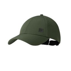 Czapka z daszkiem Summit Cap Khaki UPF 50. Zielone czapki damskie Buff, na wiosnę, bez wzorów, z elastanu, klasyczne. Za 121.99 zł.