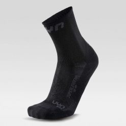 Skarpety rowerowe MAN CYCLING SUPERLEGGERA SOCKS r.39-41. Czarne skarpety męskie UYN, bez wzorów. Za 69.99 zł.