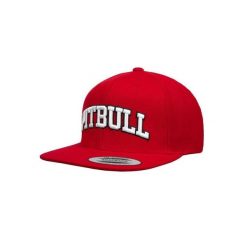 Czapka męska Pitbull Snapback PITBULL. Czerwone czapki męskie PITBULL, bez wzorów. Za 129.00 zł.