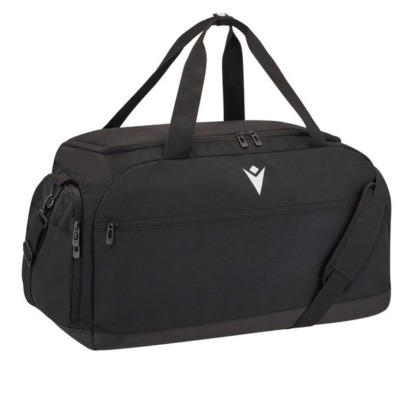 Torba sportowa Macron Flow. Czarne torby sportowe męskie Macron, bez wzorów. Za 251.45 zł.