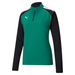 Damska bluza dresowa Puma Team Liga. Czarne bluzy damskie Puma, s, bez wzorów, z dresówki, bez ramiączek, bez kaptura. Za 187.10 zł.