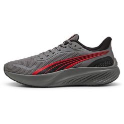 Buty sportowe męskie Puma Pounce Lite. Szare buty sportowe męskie Puma, bez wzorów, bez zapięcia, na fitness i siłownię. Za 390.00 zł.