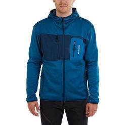 Polarowy sweter męski Fundango Fox Hybrid. Niebieskie swetry męskie FUNDANGO, m, bez wzorów, z polaru, sportowe, bez kołnierzyka, bez ramiączek. Za 279.90 zł.