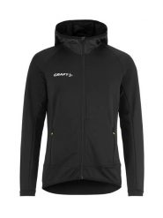 Craft Extend Full Zip W - Techniczna bluza treningowa, przylegająca. Czarne bluzy damskie Craft, xl, bez wzorów, z dzianiny, bez ramiączek, bez kaptura. Za 354.00 zł.