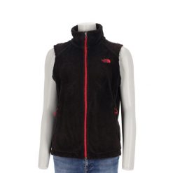 Second life - The North Face kurtka damska polarowa - Stan bardzo dobry. Czarne kurtki sportowe damskie The North Face, l, bez wzorów, z materiału, bez ramiączek, bez kaptura, outdoorowe. Za 149.06 zł.