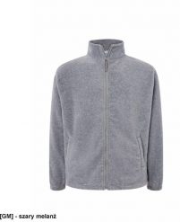 JHK Bluza z mikropolaru, wykończenie antypilingowe, suwak w kolorze polaru szary melanż S. Szare bluzy męskie JHK, m, bez wzorów, z polaru, bez ramiączek, bez kaptura. Za 55.18 zł.