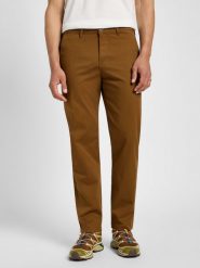 MESKIE SPODNIE LEE REGULAR CHINO BUFFALO 112355775. Eleganckie spodnie męskie Lee, bez wzorów. Za 219.99 zł.