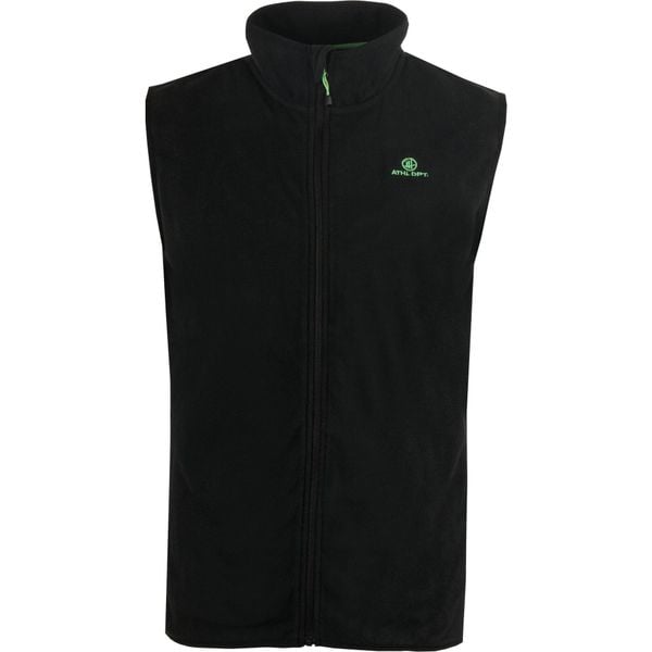 Kamizelka Męska ATHL. DPT Este Navy Black M - Sportowa Elegancja. Niebieskie koszulki sportowe męskie ZUMBA WEAR, m, bez wzorów, z poliesteru, bez ramiączek, na jogę i pilates. Za 153.99 zł.