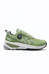 Buty trialowe trekkingowe męskie Aku Furiosa BOA Gore-tex Vibram. Zielone trekkingi męskie Aku, z gore-texu, bez zapięcia. Za 349.00 zł.